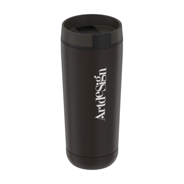 Thermos 18oz Stainless Steel Travel Mug with Handle Sleet White 18 oz